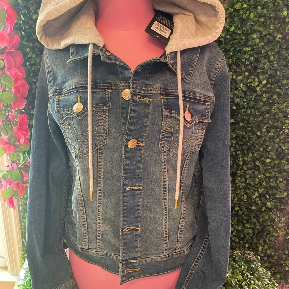Denim Hooded Jacket